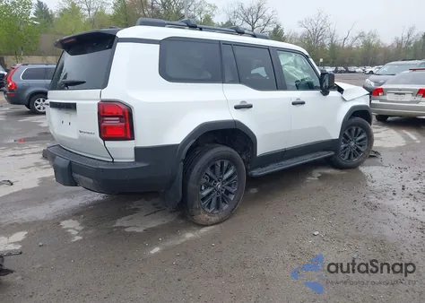 2025 Toyota Land Cruiser z USA, uszkodzony, nr VIN JTEABFAJ5S5010968